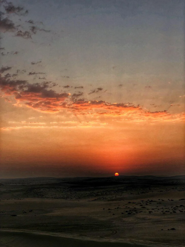 Mobile desert photography